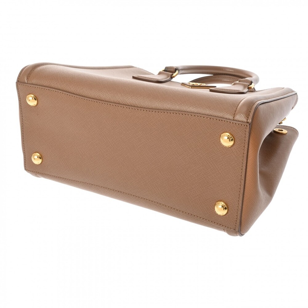 Prada Brown Saffiano Handbag - Picture 5 of 11